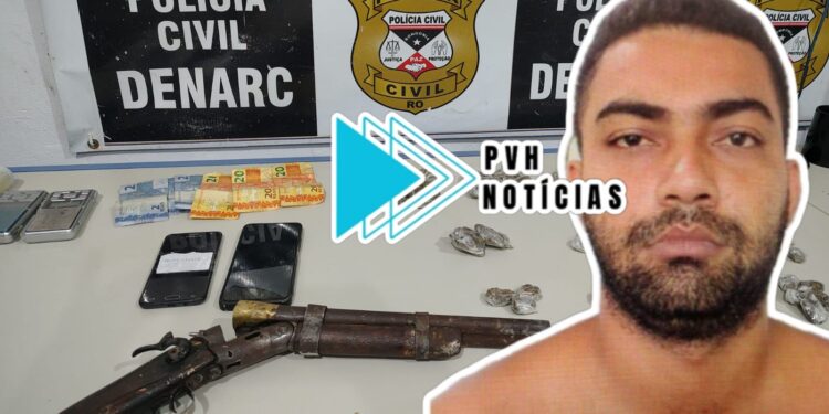 PROTETOR DAS FRONTEIRAS: Denarc prende vulgo “Pânico e Tatinha” com drogas e arma