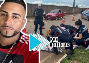 ATUALIZADA: Homem morre após bater de moto contra árvore na Avenida Guaporé
