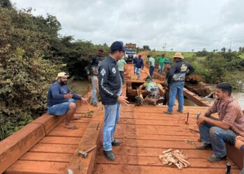 Vereador Adalto de Bandeirantes realiza visita técnica para elaboração de projetos de infraestrutura em União Bandeirantes