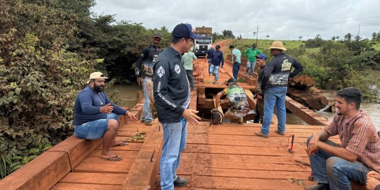 Vereador Adalto de Bandeirantes realiza visita técnica para elaboração de projetos de infraestrutura em União Bandeirantes