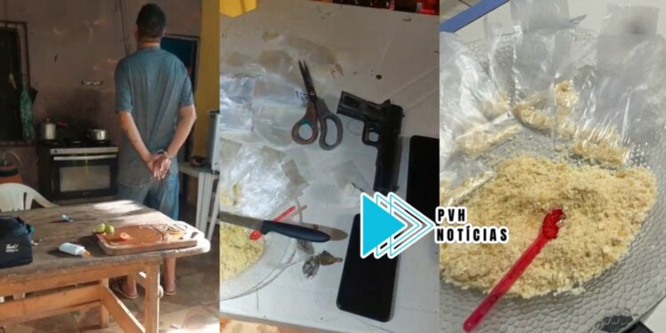 TRÁFICO: Equipe do sgt Machado prende traficante e fecha boca de fumo no Escola de Polícia