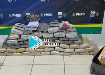 ATUALIZADA: Força Tática fecha o cerco e prende traficante com 57kg de drogas na zona sul