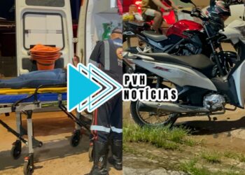 URGENTE: Motociclista sofre queda e fica desacordada na zona sul