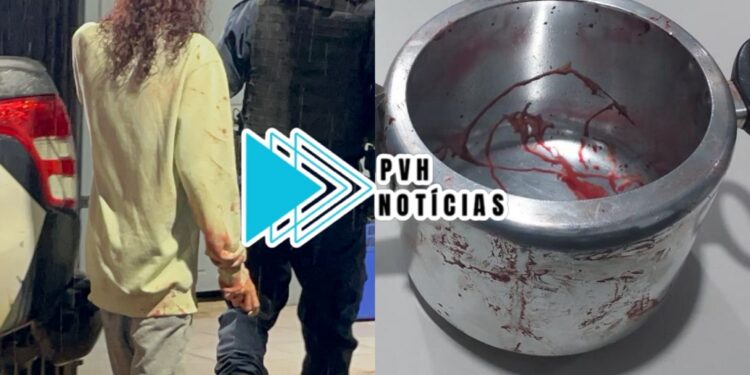 GENERALIZADA: Enteado ataca padrasto com panela de pressão na cabeça para defender mãe de agressões