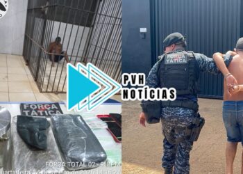 BECO TRAÍRA: Força Tática prende “Zeca do CV” com tabletes de drogas em boca de fumo no Nacional