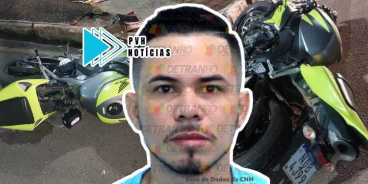 NÃO RESISTIU: Piloto de CB1000 morre no hospital após grave queda no centro de Porto Velho