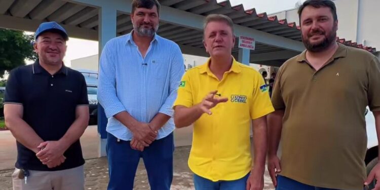 Luizinho Goebel acompanha conclusão da reforma do hospital de Cabixi e encerra agenda de 2025 no município
