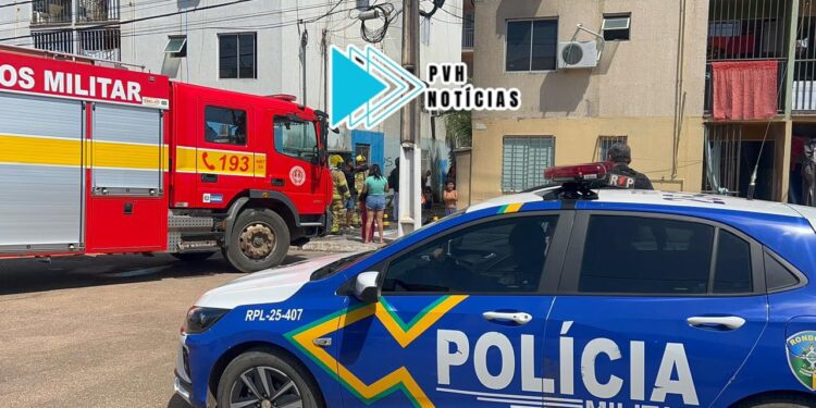 URGENTE: Incêndio em condomínio popular mobiliza Corpo de Bombeiros na zona leste