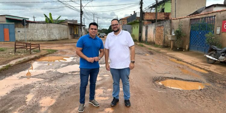 Vereador Edimilson Dourado reforça compromisso com a zona sul e cobra melhorias para o Bairro Areia Branca