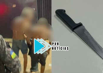 VÍDEO: Mãe revoltada desabafa após ver filho adolescente apreendido por assalto no centro