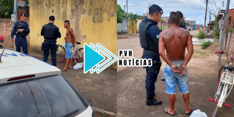 VULGO DONGA: Foragido é preso pela equipe do sgt Machado no São Francisco