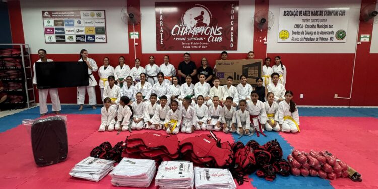 Deputado Cássio Gois destina mais de R$ 47 mil para fortalecer projeto esportivo em Vilhena