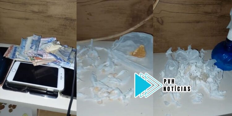 URGENTE: Equipe do sgt Machado fecha “Boca da Bia” e prende traficante com drogas na zona leste