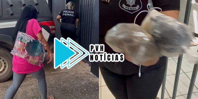 NO 603: Jovem é flagrada entrando com drogas nas partes íntimas em presídio na capital