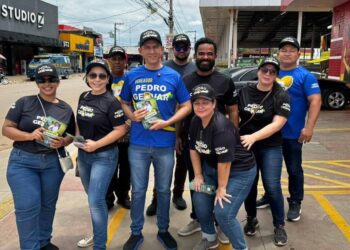 Pedro Geovar dialoga com comerciantes da zona sul e apresenta prestação de contas do primeiro ano de mandato