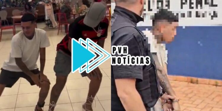 VÍDEO: Apenado influencer é preso após fazer dancinha no Porto Velho Shopping