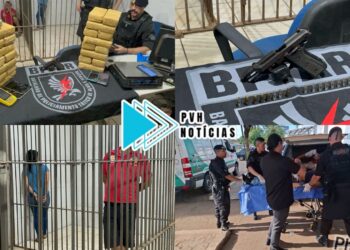 ATUALIZADA: Criminosos são baleados em confronto com BPTAR e comparsas presos com 31kg de drogas