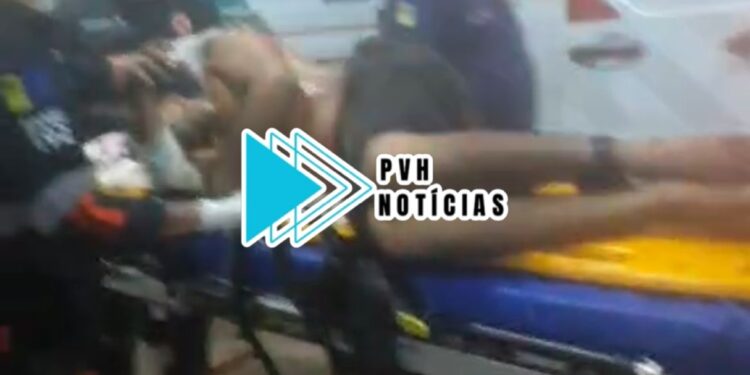 VÍDEO: Briga por ciúmes termina com apenado monitorado esfaqueado e esposa presa em Porto Velho