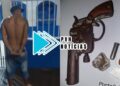 ATUALIZADA: Vulgo “Barriga de peneira do CV” é preso se exibindo com arma na zona leste