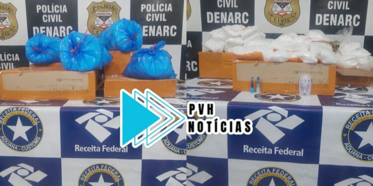 EMAGRECEDOR: Denarc e Receita Federal fazem maior apreensão de inibidor de apetite em Porto Velho