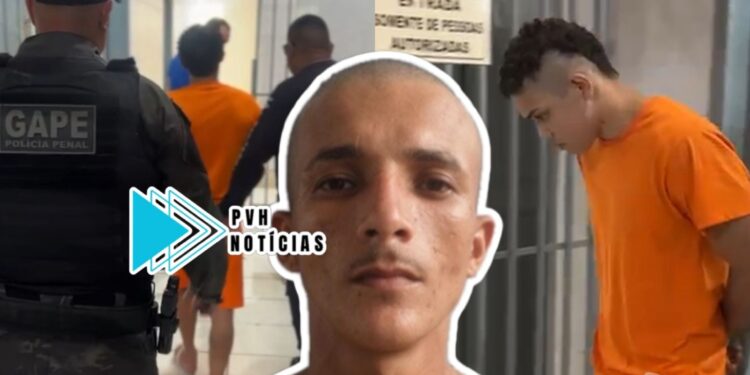 ATUALIZADA: Apenados acusados de matar colega de cela são levados ao Departamento de Flagrantes