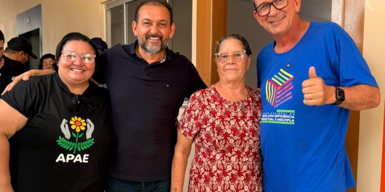 Deputado Laerte Gomes participa da inauguração das novas instalações da Apae de Ji-Paraná