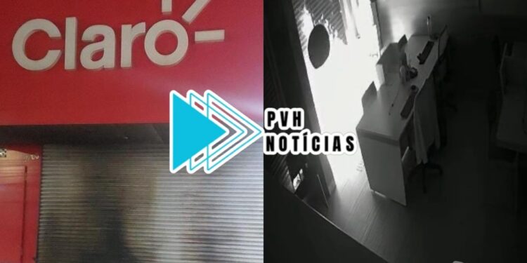 VÍDEO: Loja da Claro é alvo de ataque incendiário na zona leste