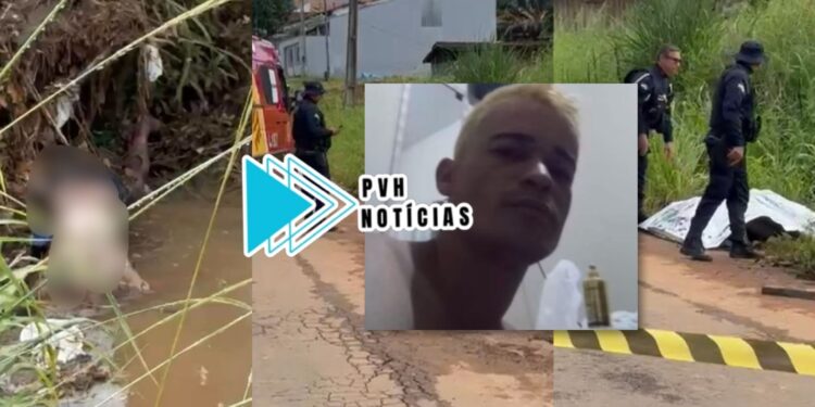 IDENTIFICADO: Ex-presidiário é encontrado morto dentro de bueiro em RO