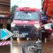 URGENTE: Motociclista fica ferido após batida em traseira de carreta na cabeceira da ponte em Porto Velho