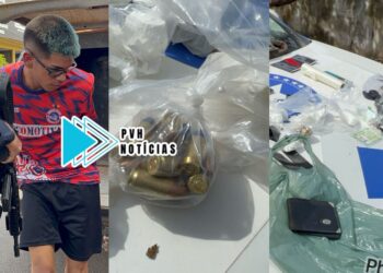 URGENTE: Equipe do sgt Rocha prende traficante com drogas e arma no São Sebastião 2