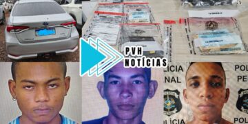 OPERAÇÃO: Denarc prende trio com drogas e pistola na zona leste de Porto Velho