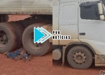 URGENTE: Homem morre esmagado por carreta na BR-364 em Porto Velho