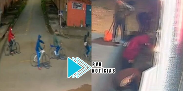 VÍDEO: Bandidos tentam invadir loja e furtar roupas da marca Salo em Porto Velho