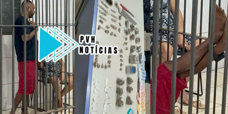 CASAL PRESO: Apenado e esposa são flagrados com drogas em residência na zona leste
