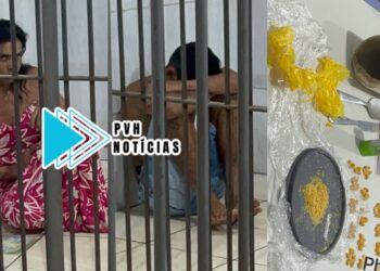 TODA FAMÍLIA: Mãe, filho e nora são detidos após flagrante de tráfico no centro de Porto Velho