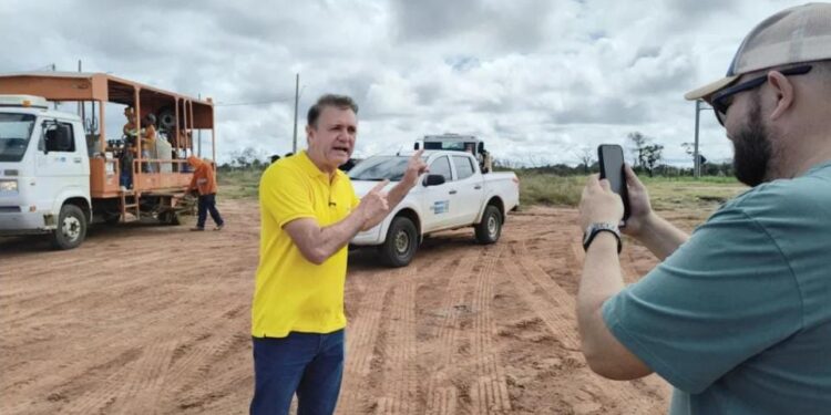 DER realiza manutenção paliativa na RO-391 após solicitação do deputado Luizinho Goebel