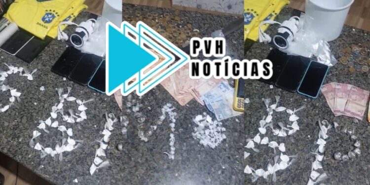 URGENTE: Equipe do sgt Machado prende vulgo “Lane do CV” com drogas em boca de fumo