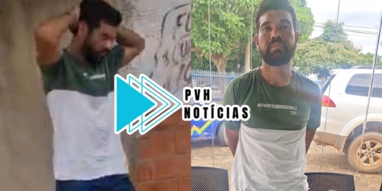 VÍDEO: Equipe do sgt Rocha prende acusado de incendiar casa com mulher e filhas dentro