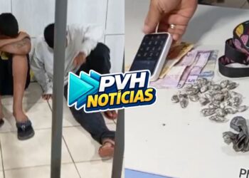 MENINOS DE DEUS: Adolescentes de 14 e 15 anos são apreendidos vendendo drogas no Mariana