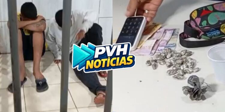 MENINOS DE DEUS: Adolescentes de 14 e 15 anos são apreendidos vendendo drogas no Mariana