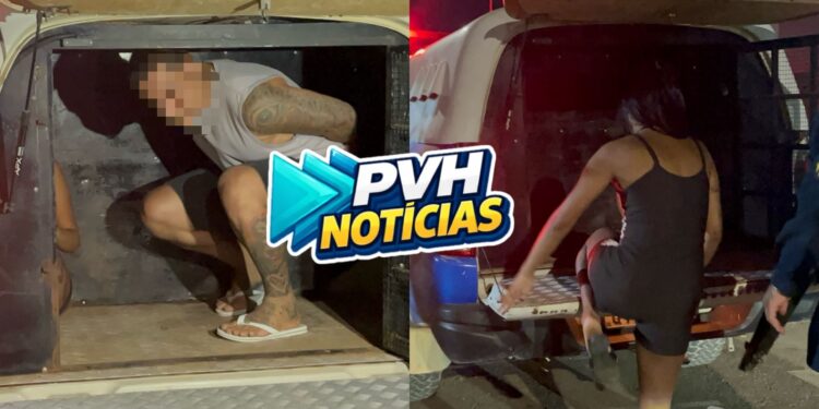 NO APARTAMENTO: Equipe do sgt Machado prende casal com drogas em boca de fumo