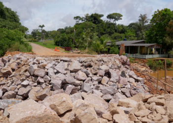 FINALIZANDO: Ponte metálica do Bate Estaca será entregue até o fim do mês