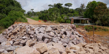 FINALIZANDO: Ponte metálica do Bate Estaca será entregue até o fim do mês