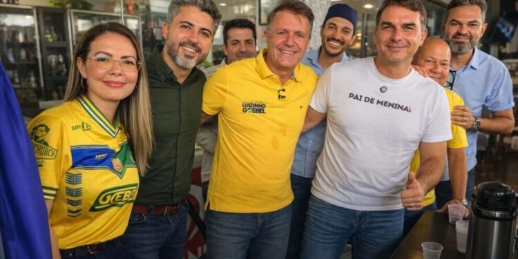 Deputado Luizinho Goebel oficializa filiação ao PL em evento com Marcos Rogério e Senador Flávio Bolsonaro