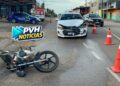 URGENTE: Motociclista fica em estado grave em acidente na Abunã