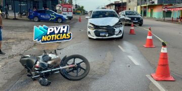 URGENTE: Motociclista fica em estado grave em acidente na Abunã