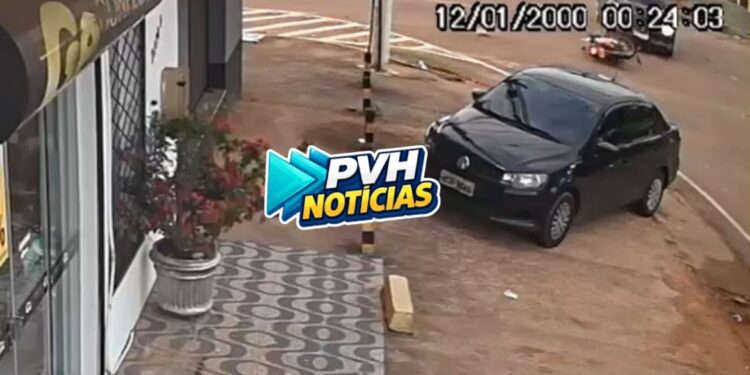 VÍDEO: Motociclista “voa” em grave acidente na Carlos Gomes