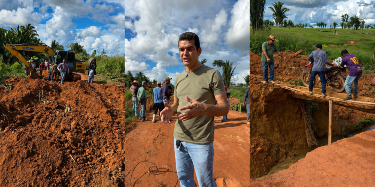 Vereador Adalto acompanha situação crítica após chuvas, mas ação rápida da Prefeitura ameniza transtornos em União Bandeirantes