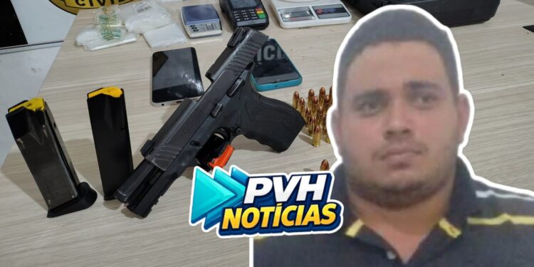 LATROCÍNIO: Denarc prende foragido condenado a 46 anos, com pistola em condomínio na zona leste