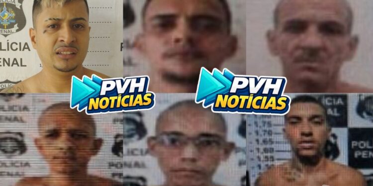 ATUALIZADA: Polícia Penal identifica seis apenados foragidos após fuga no 470